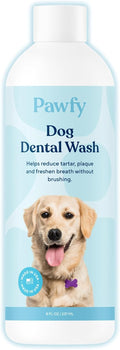 Pawfy Dog Breath Freshener & Teeth Cleaning - Dental Water Additive