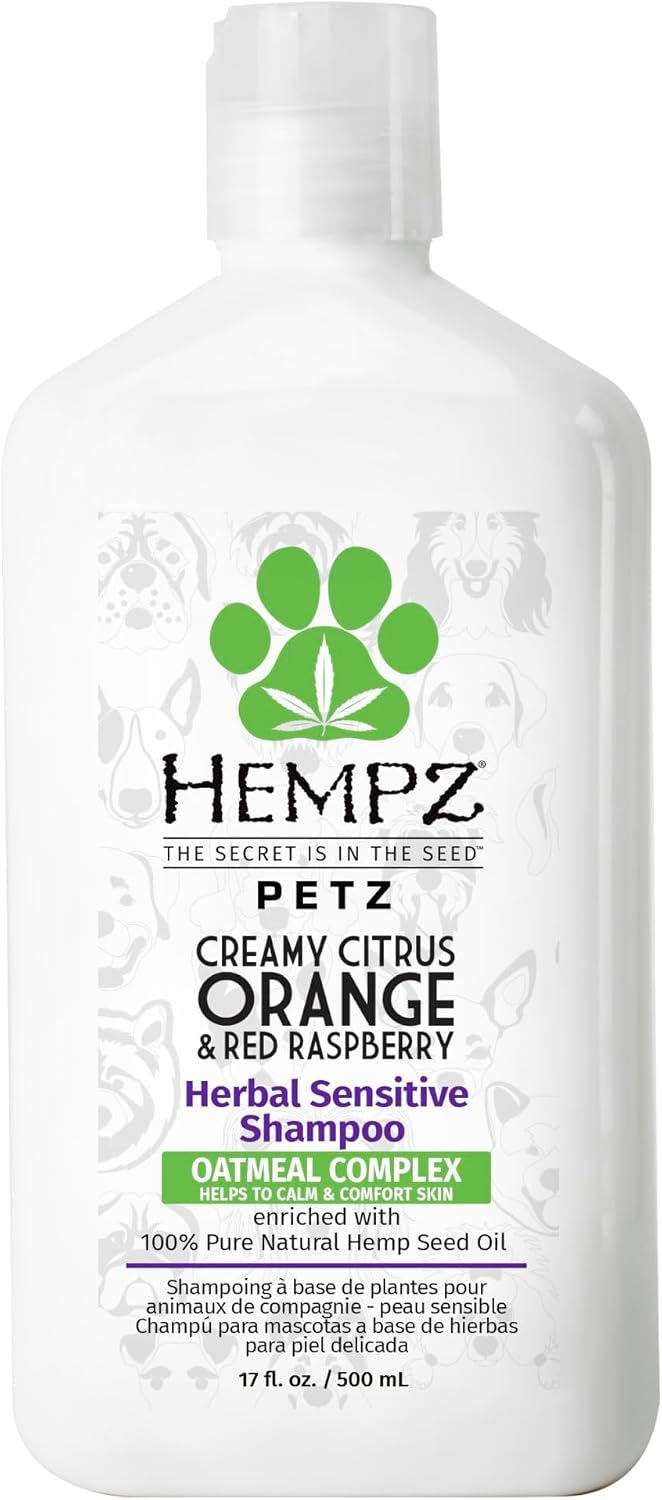 Hempz New Pet Shampoo, Scent, Tropical Pineapple Coconut, 17 oz.