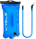WRELS 1L/1.5L/2L/3L BPA Free Hydration Bladder,Leakproof TPU Water Bladder for Hiking Backpack,Large Opening Water Reservoir Hydration Pack for Running Cycling Camping