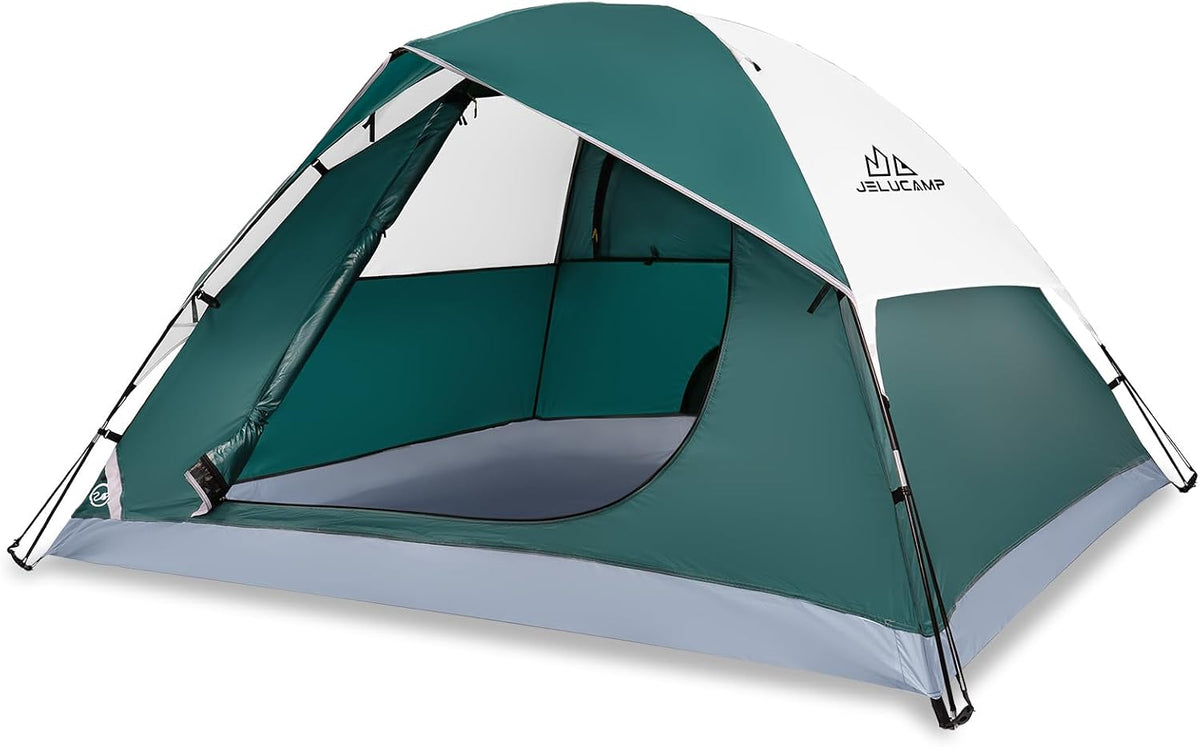 JELUCAMP 1/2/4/6 Person Dome Tents for Camping Lightweight Backpacking Tent