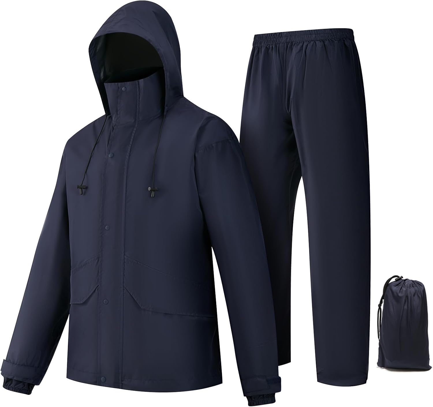 Rain Suit (Jacket + Pants),Rain Gear for Men Waterproof, Camo Rain Jacket, Lightweight Rain Coat for Fishing, Hunting