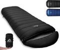 Down Sleeping Bag for Adults. 680FP Ultralight Portable, Backpacking Sleeping Bag for Hiking, Camping, Mountaineering.