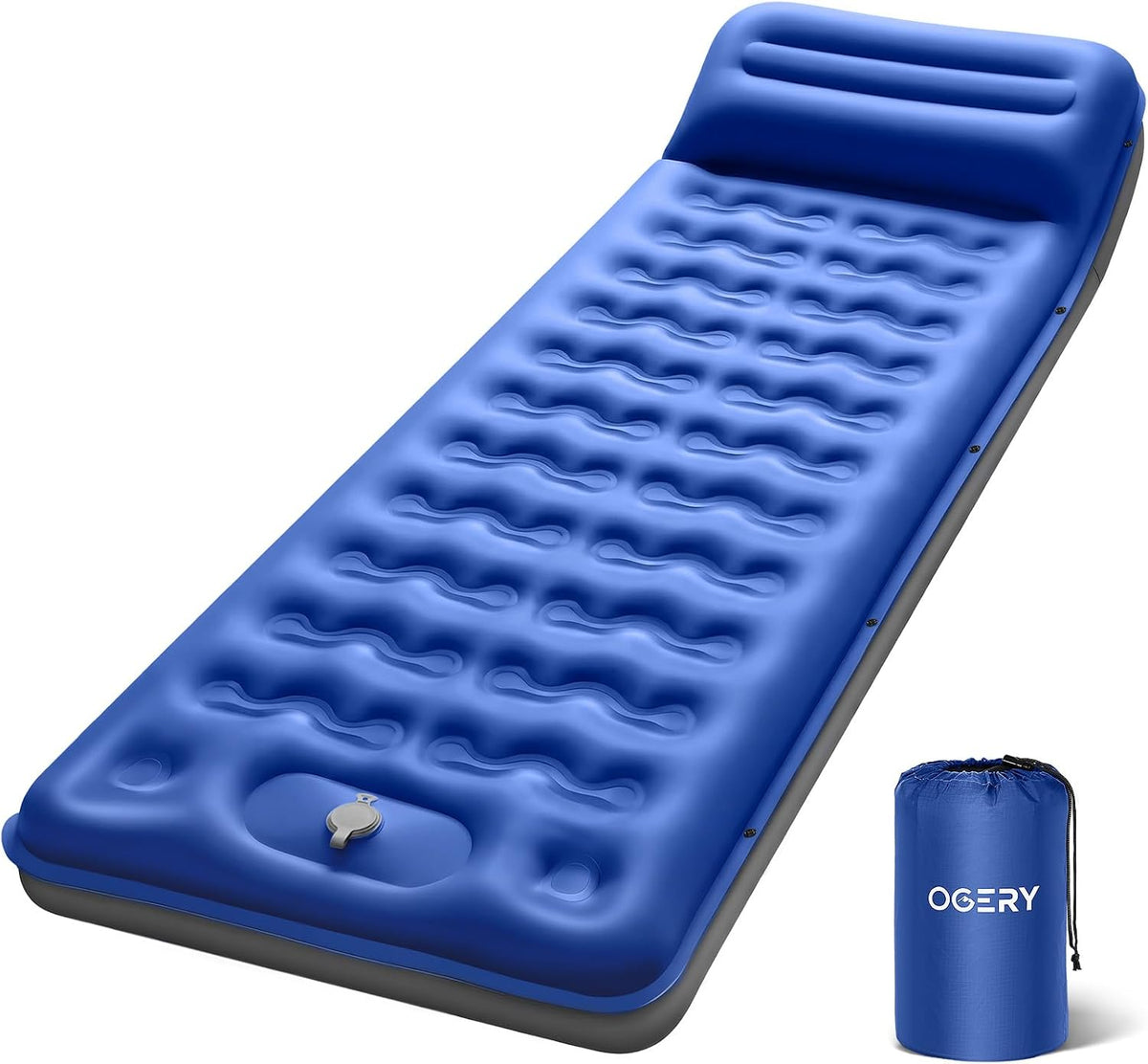 OGERY Sleeping Pad, Inflatable Camping Pad with 6" Extra-Thick