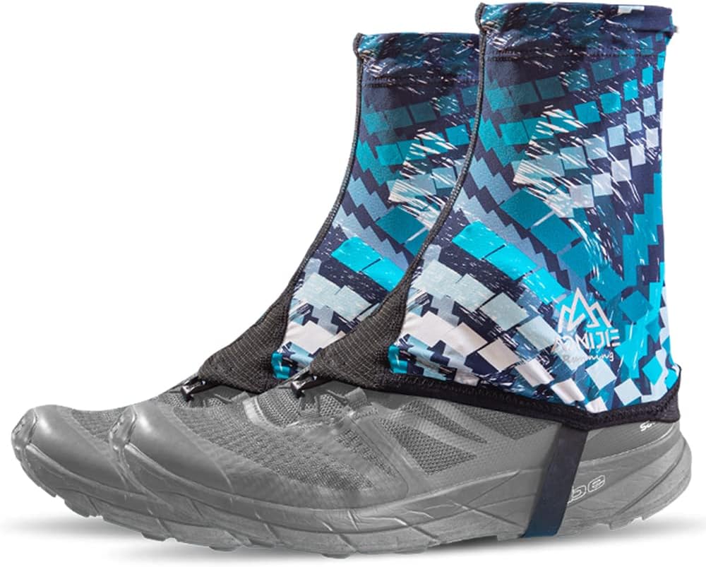 AONIJIE Ankle Gaiters for Hiking, Lightweight Trail Running Gaiters
