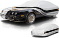 10 Layer Coupe Car Cover Waterproof All Weather for Automobiles,100% Waterproof Outdoor Car Covers Rain UV Protection.Custom Fit for Dodge Challenger,Ford Thunderbird,Pontiac Firebird,etc