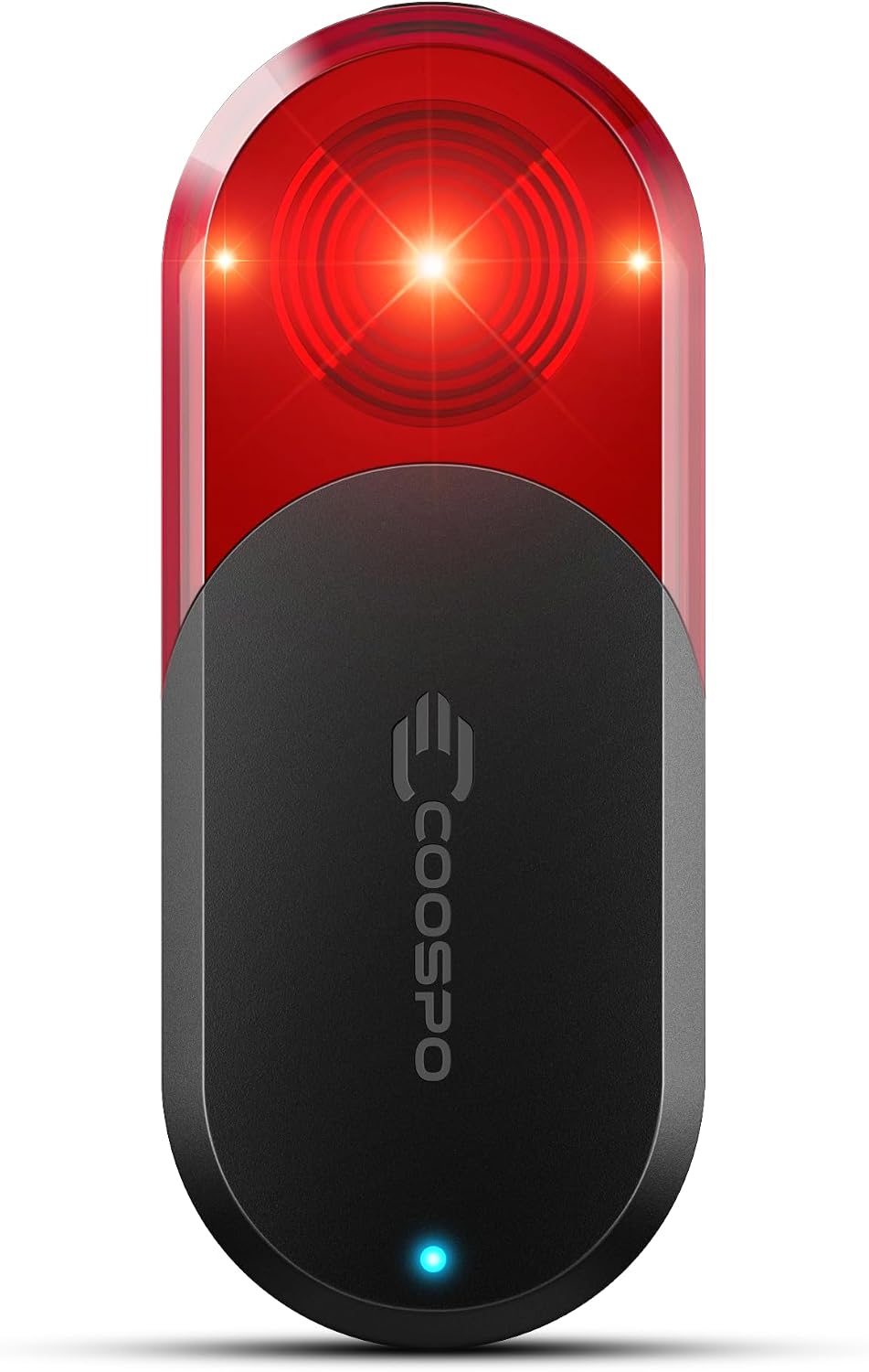 COOSPO TR70 Bike Radar Tail Light, Alerts for Vehicle in 140M, Auto Brake Highlight, 7 Lighting Modes, 40H Long Battery Life, Support APP/Garmin Cycling Computers Display for Road & MTB Cycling Safety
