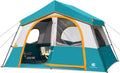 HG 6-8 Person Camping Tent Waterproof Family Cabin Tent for Camping