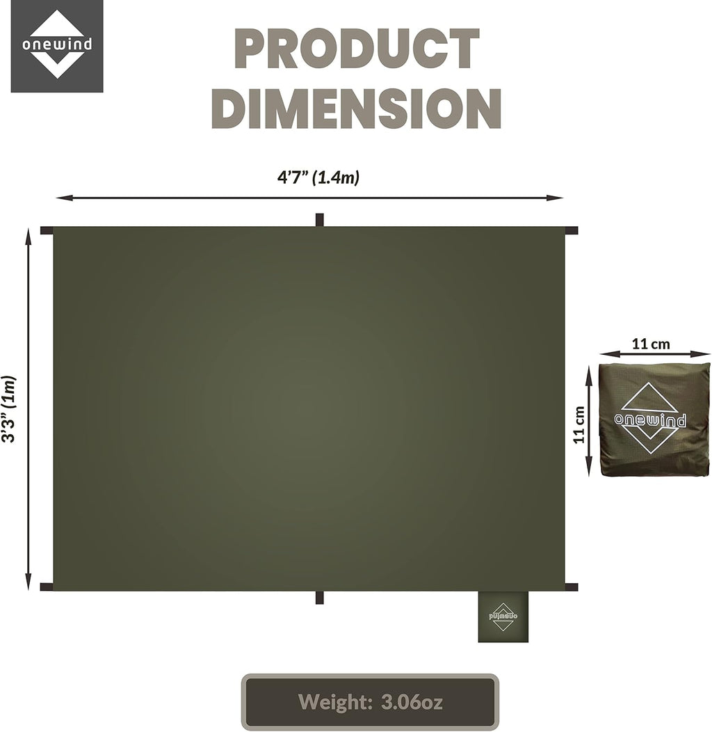 Onewind Compact Footprint, 4000mm Waterproof Silnylon Ground Sheet