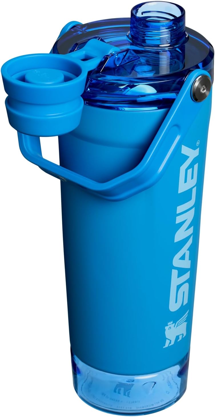 STANLEY Vitalize Shaker Bottle, 20 oz, Azure