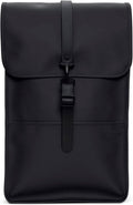 RAINS Backpack Black Waterproof Laptop Bag for Men and Women, Work Bag