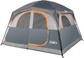 UNP 6 Person Tents for Camping Waterproof Family Cabin Tent with Rainfly
