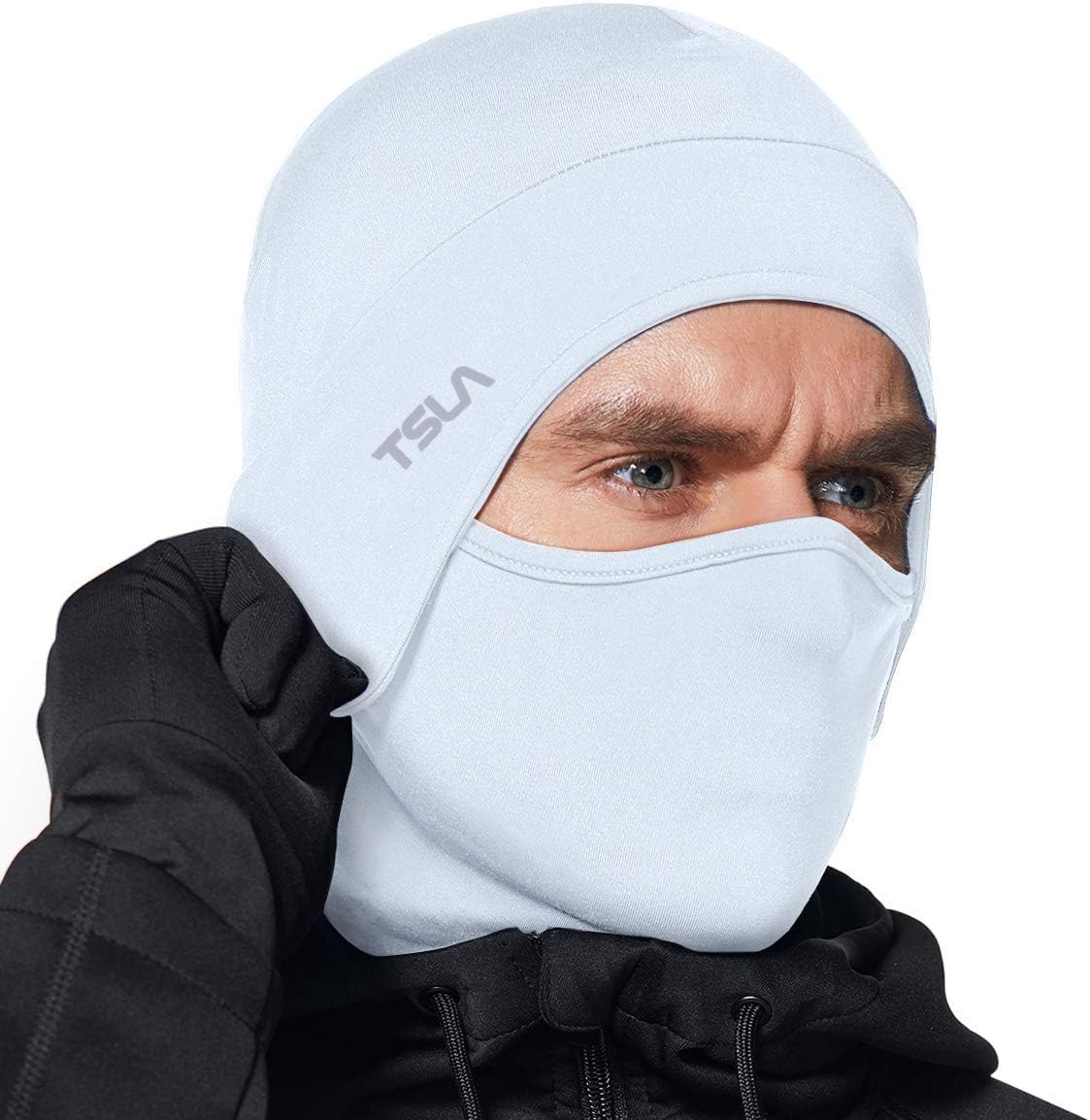 TSLA Men and Women Thermal Fleece Skull Cap, Winter Ski Cycling Under Helmet Liner, Running Beanie Hat