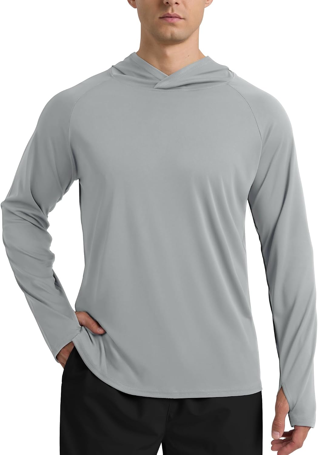 UPF 50+ Fishing Shirts for Men - Long Sleeve UV Sun Protection Hoodie