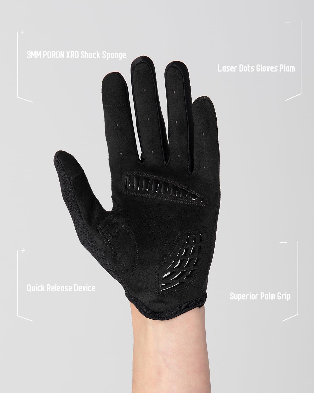 Bike Gloves - Summer Thin Touch Screen Cycling Gloves for Driving, Running, Hiking