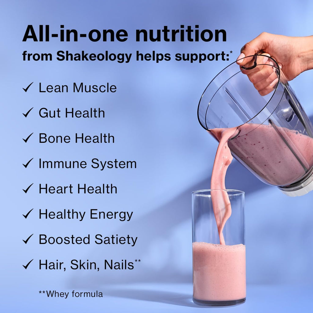 Shakeology 0g Added Sugar Plant-Based Protein Powder- Chocolate,30 Servings