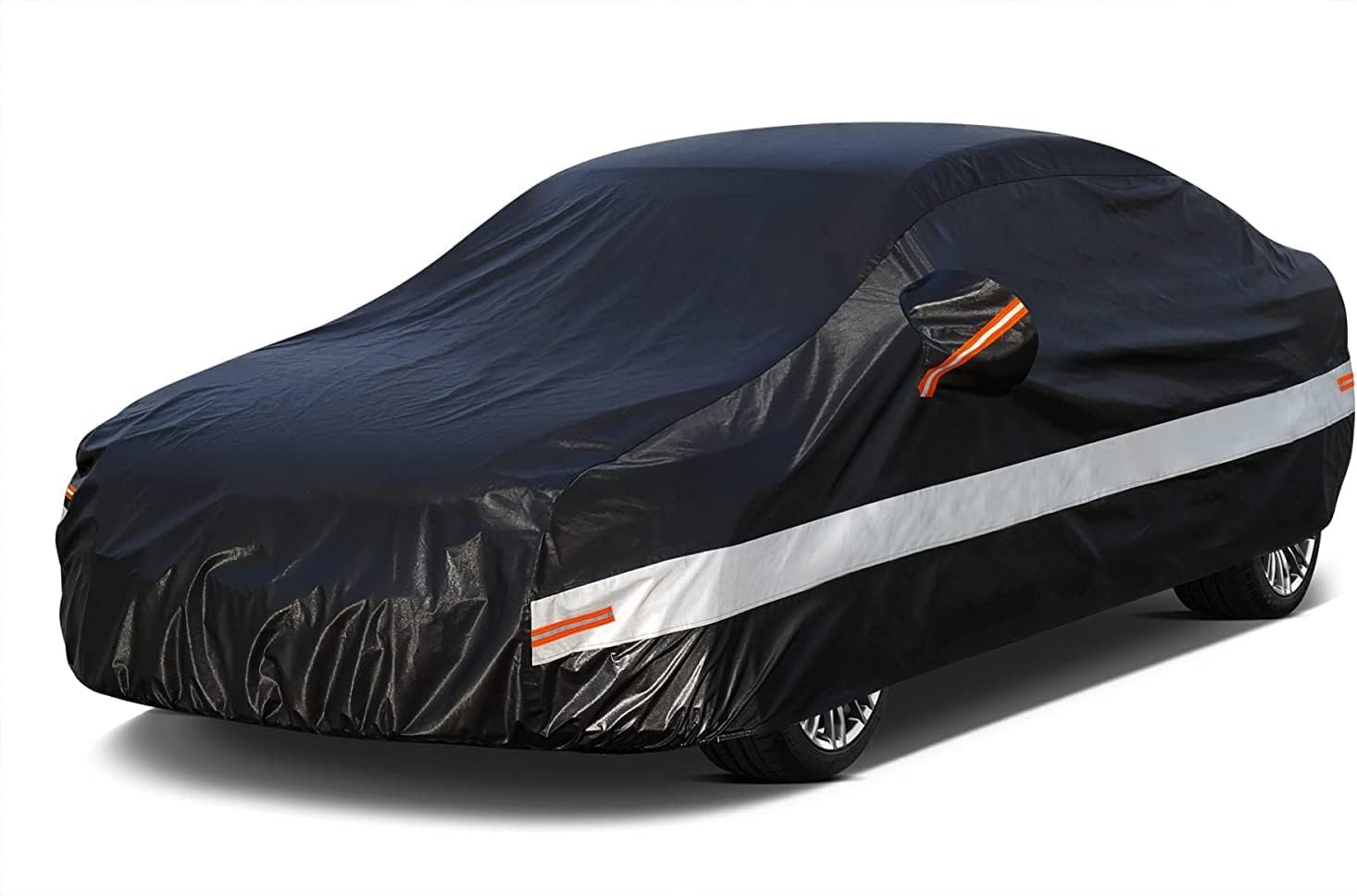 Sedan Car Cover Custom Fit Oldsmobile Alero 1998-2005, 100% Waterproof Breathable Outdoor Car Covers, Sun Rain Dust Snow Protection.
