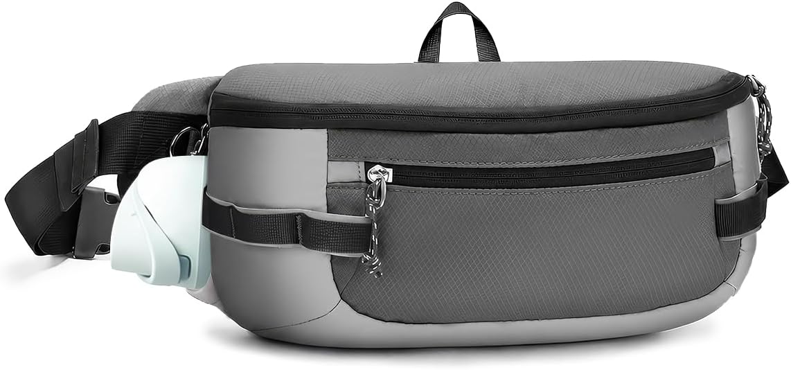 TOPEAST Fanny Pack 5L Large Capacity Waist Pack with Water Bottle Pocket