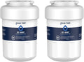 GLACIER FRESH MWF Refrigerator Water Filter Compatible with GE, 2-Pack