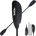 KOETSU Kayak Paddle Aluminum 4-Piece Adjustable Double-Sided Paddle with Replaceable Blades, Lightweight & Floating, for Recreational & Fishing Kayaks