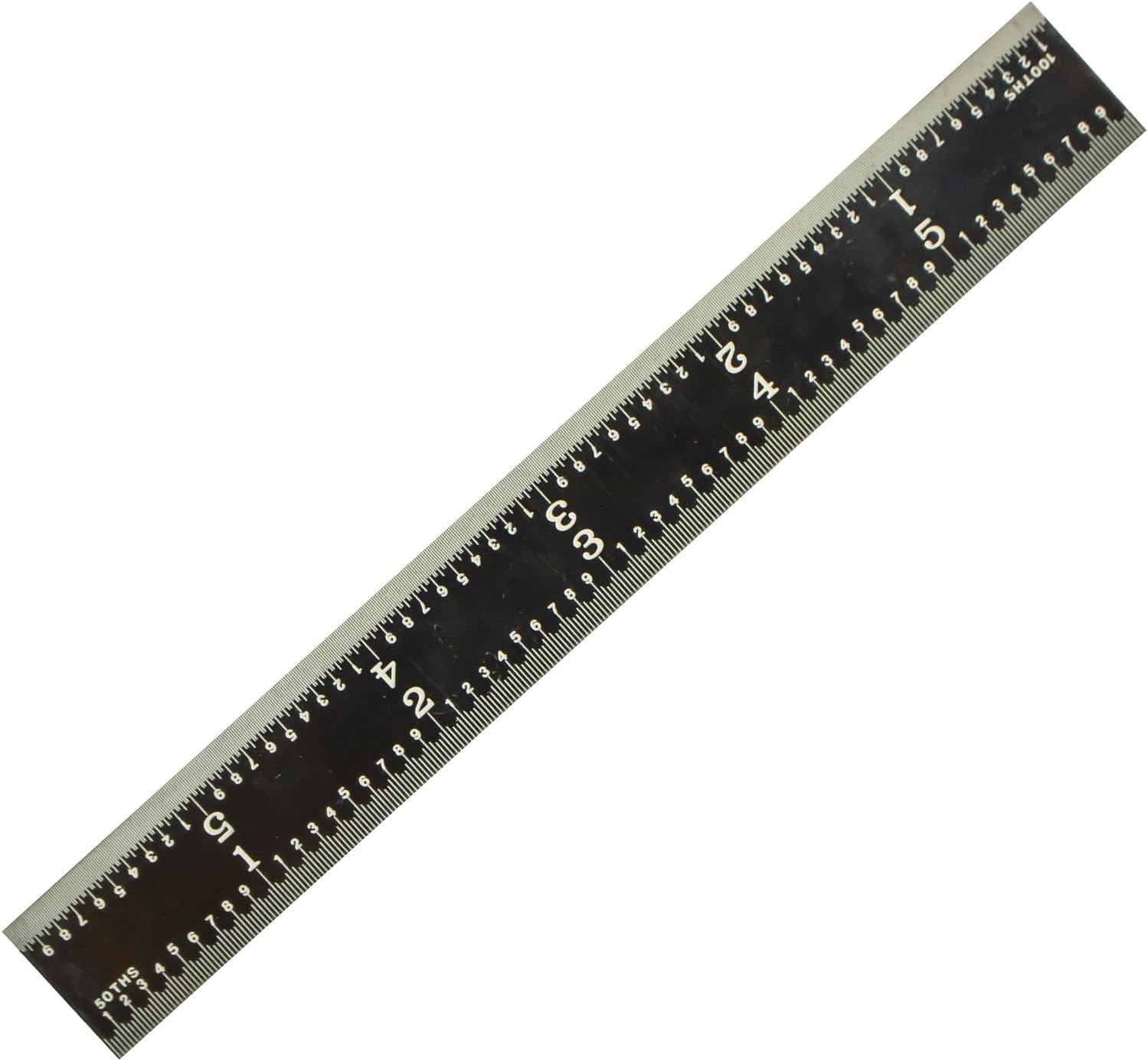 PEC Tools 6" Metal Rule, Designed for High-Accuracy Industrial Environments, Made in USA