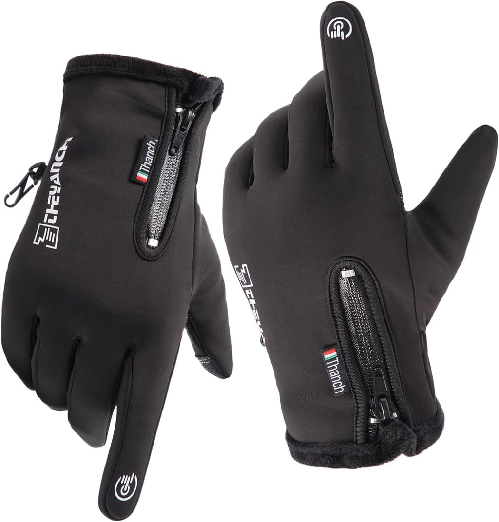 Winter Warm Gloves,Touchscreen Cold Weather Driving Windproof for Men Women
