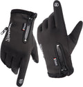 Winter Warm Gloves,Touchscreen Cold Weather Driving Windproof for Men Women