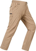 SPOSULEI Mens Lightweight Cargo Hiking Outdoor Quick Dry Work Tactical Pants 6 Pockets Water Resistant Fishing Travel Pants