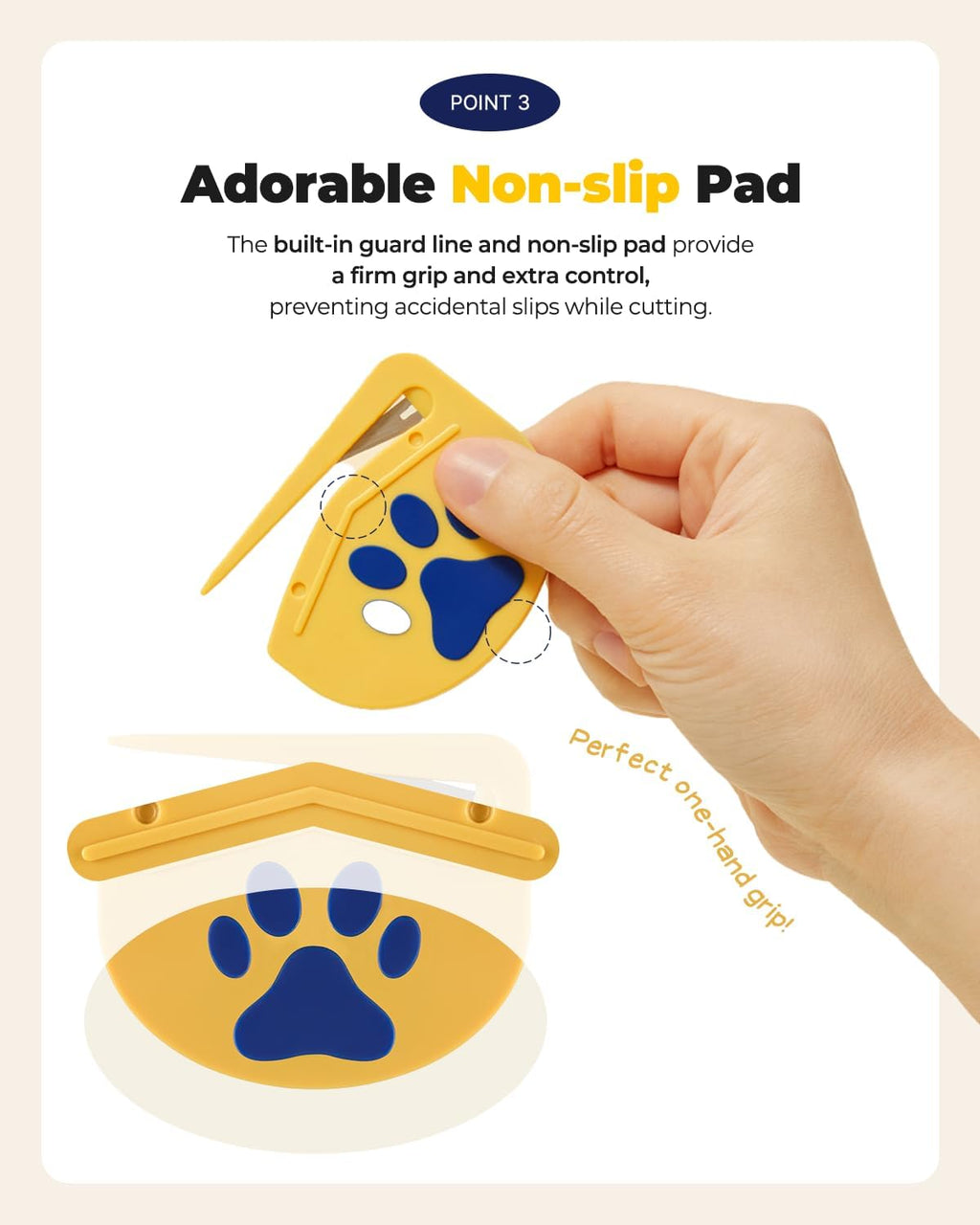 PETHROOM Easy Tangle Cutter for Dogs & Cats, Professional Dematting Tool
