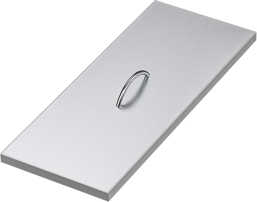 Stanbroil Fire Pit Burner Pan Cover 33" x 13"