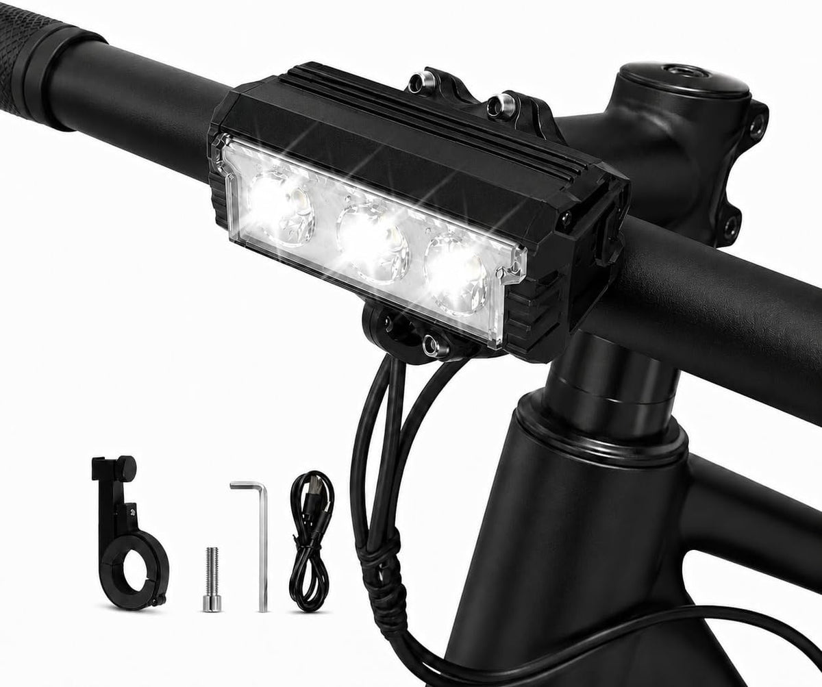 Bike Light Bar 2800LM(5 LEDs), 2500LM(3 LEDs), Bike Headlight Front Light