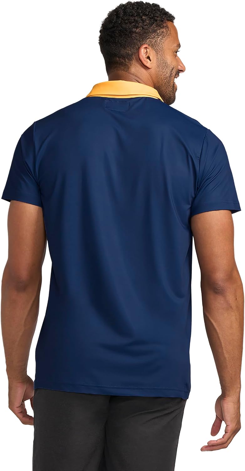 Tipsy Elves Men's Performance Golf Polo Shirt - Funny Novelty Golf Gift
