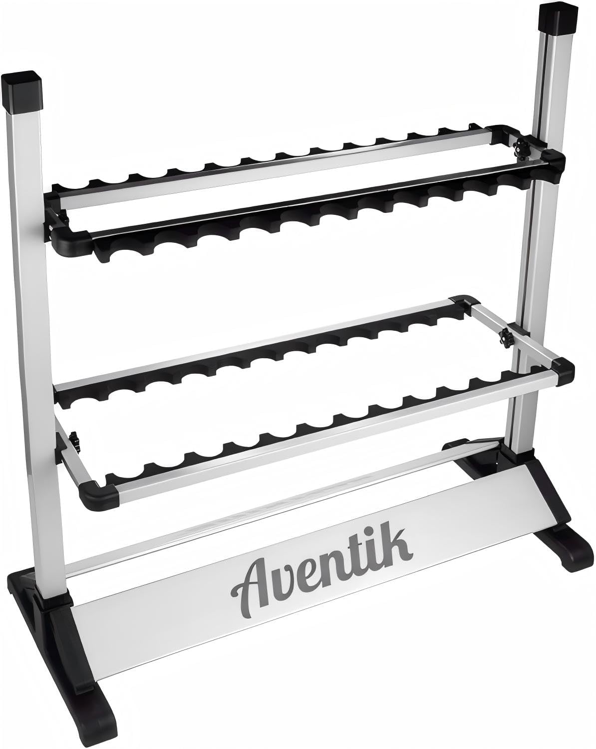 Aventik Aluminum Fishing Rod Rack 12 Rod Stand