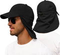 Zando UPF 50+ Sun Hats with Neck Flap for Men, Baseball Cap