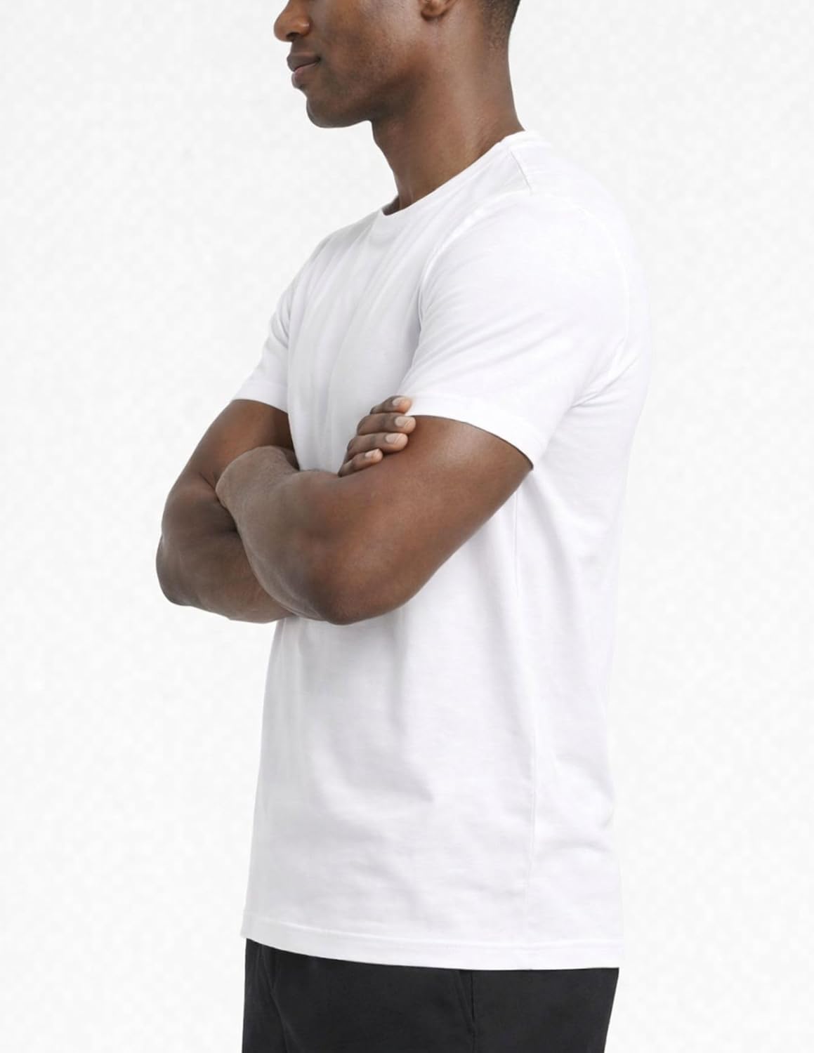 5 Pack Men’s Active Quick Dry Crew Neck T Shirts | Athletic Running Gym Workout Short Sleeve Tee Tops Bulk
