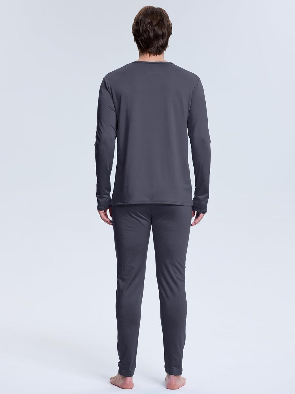 Thermal Underwear for Men Fleece Lined Long Johns for Mens Winter