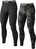 Men's Thermal Pants Long Johns Bottom Athletic Base Layer
