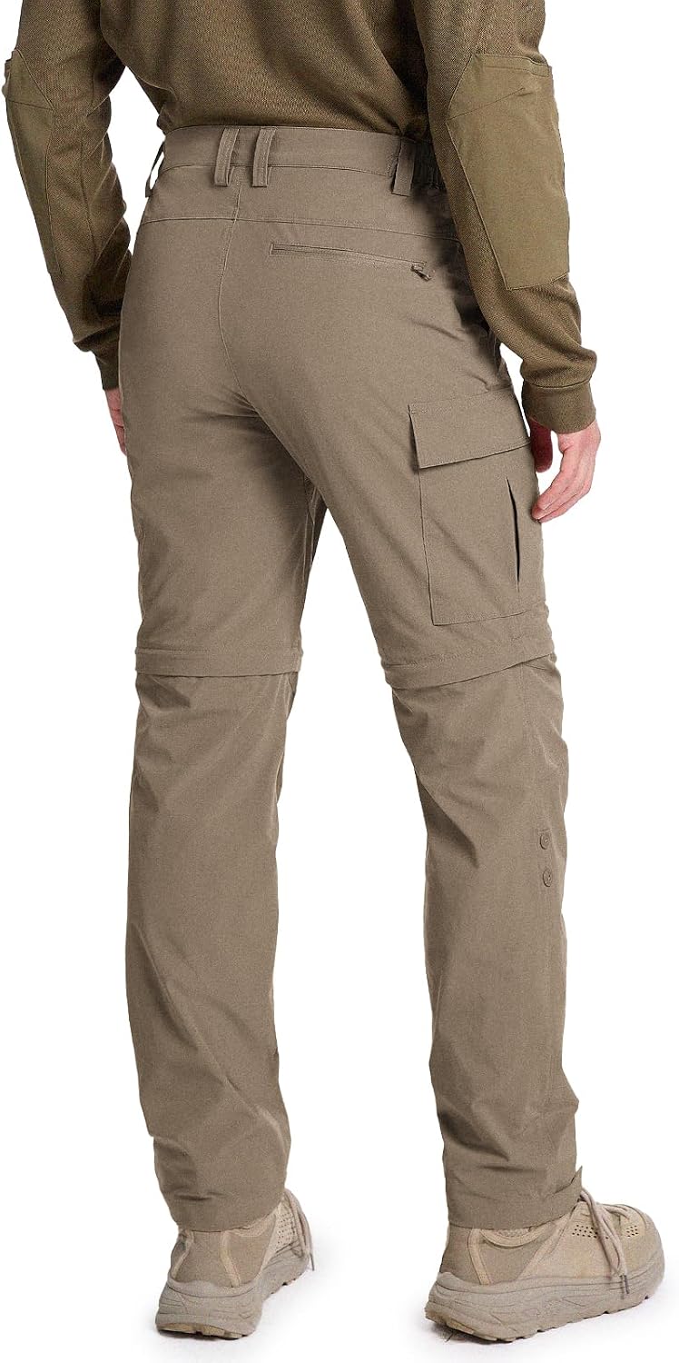 Moosehill Men's Hiking Pants: Convertible Quick-Dry