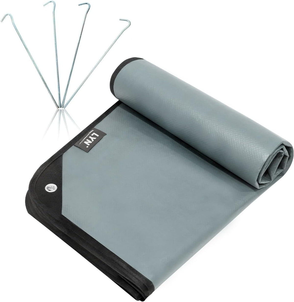 LYN Heavy Duty Emergency Blanket Survival Gear Waterproof Insulated Blanket Emergency Tarp for Camping, Hiking, Bushcraft