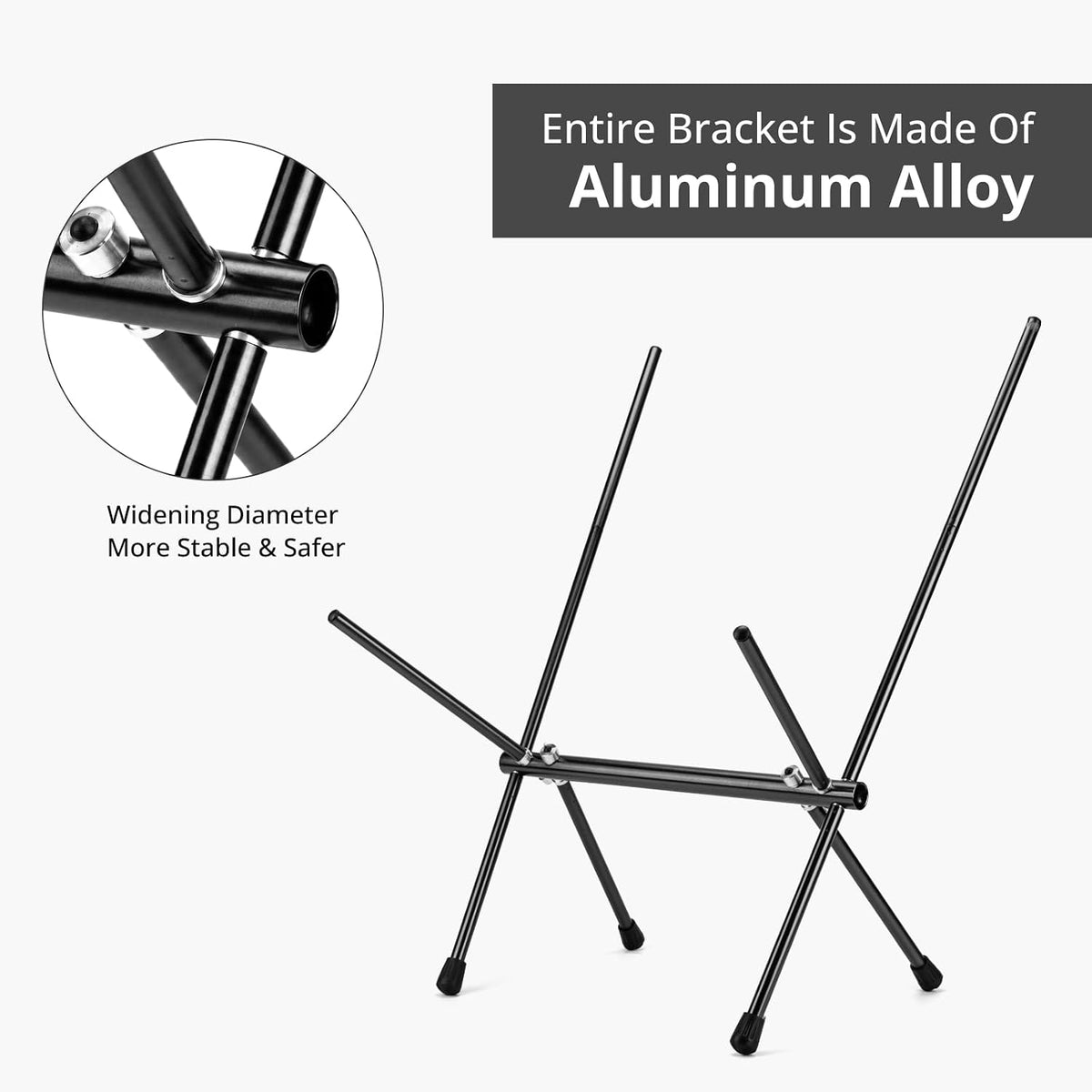 CAMEL CROWN Portable Camping Chair Lightweight Compact Folding Chair Mesh for Outdoor Camp Travel Beach Picnic Festival Hiking Backpacking (Black-1, 1 Pack)