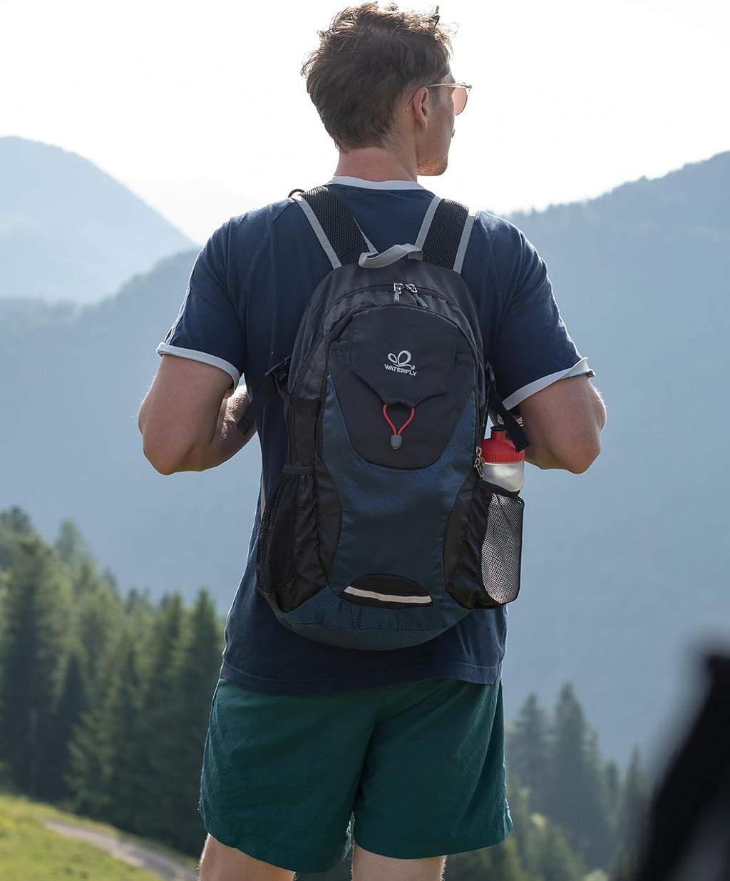 WATERFLY Lightweight Packable Hiking Backpack, 30L Day Pack