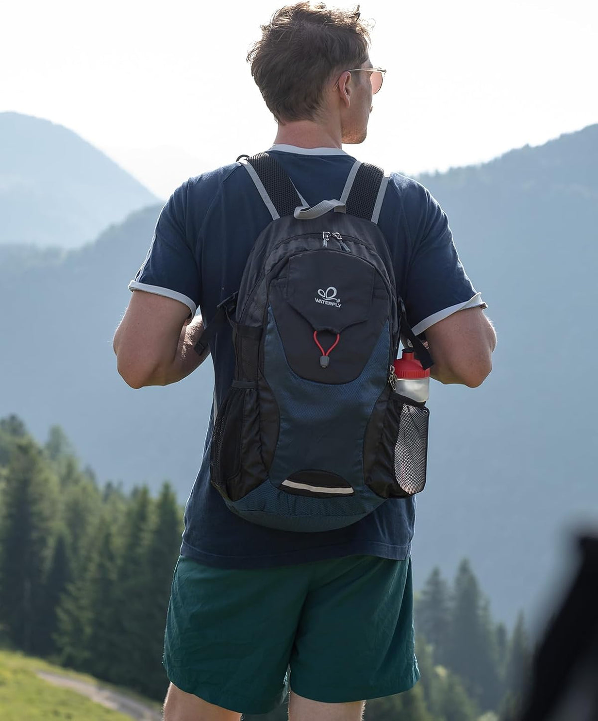 WATERFLY Lightweight Packable Hiking Backpack, 30L Day Pack
