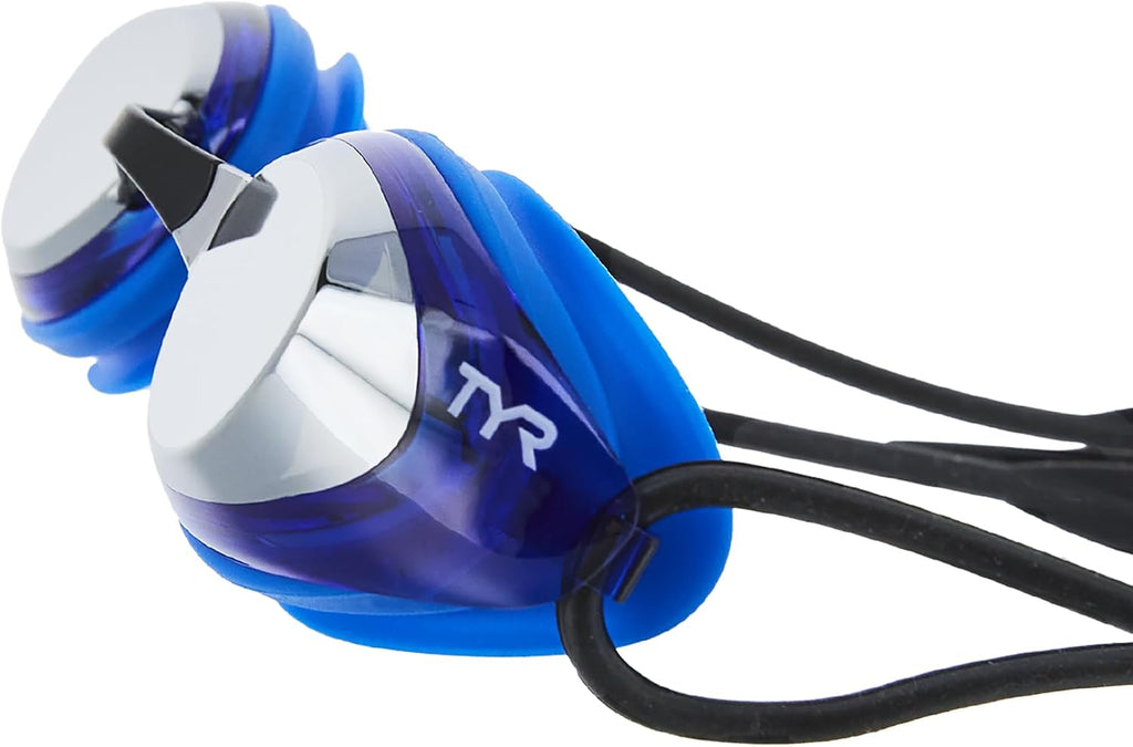 TYR Adult Blackhawk Racing Goggles - Streamlined Performance Swim Goggles
