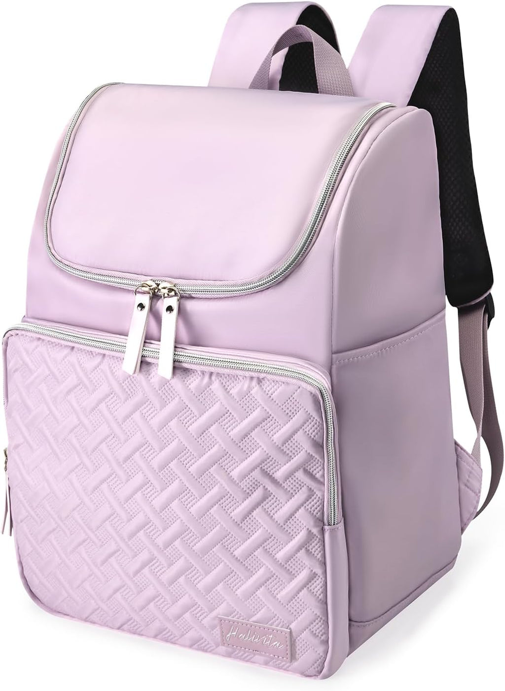 Cooler Backpack Insulated Leak Proof 33 Cans, Waterproof Hiking Backpack Cooler Soft Cooler Bag Lunch Backpack for Women Picnic Camping Beach, Purple