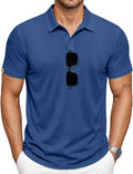 SCODI Mens Polo Shirts Short Sleeve Athletic Casual Golf Collared T-Shirt
