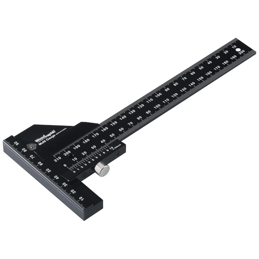 Scriber Gauge 150mm – Metric Marking Tool, CNC Measuring Rule, Layout Gauge, Thickness Checker for Precision Woodworking, Cabinet Making, Framing, Joinery (New Version)