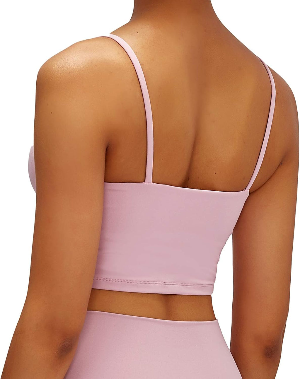 Lemedy Women Padded Sports Bra Yoga Tank Top