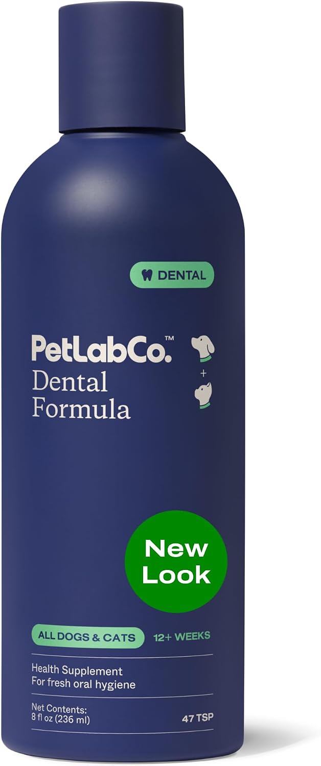 PetLab Co. Dental Formula for Dogs & Cats, Water Additive, 8 fl oz