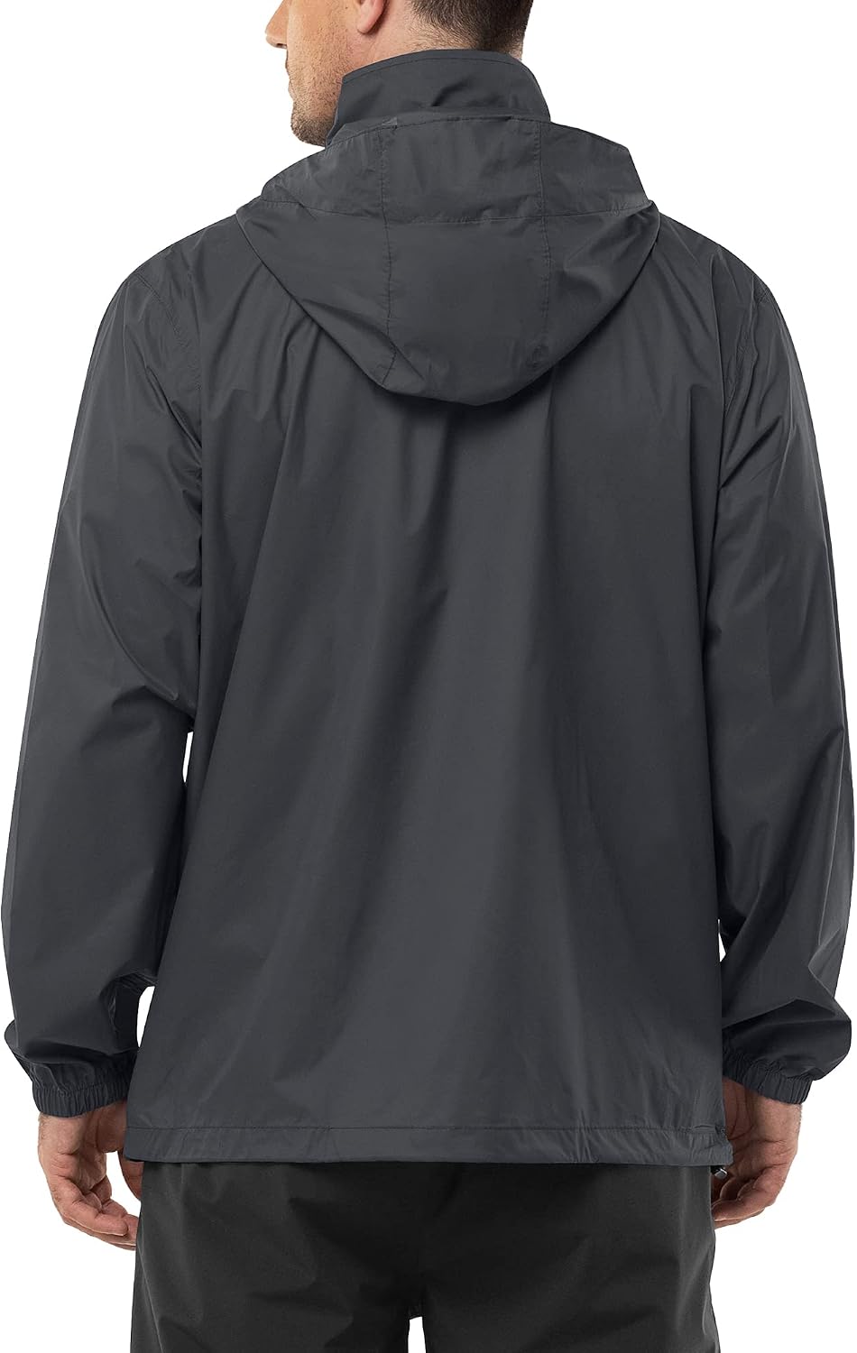 Outdoor Ventures Men's Rain Jacket Waterproof Lightweight Packable Raincoat