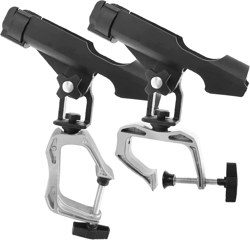 LBW Automatic Spring Fishing Rod Holder for Ground Bank Fishing Pole Holder Hook Setter Adjustable High Sensitivity Stainless Steel Spring Loaded Rod Holder for Fishing