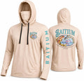 Fishing Shirts for Men,UPF50 Hooded Long Sleeve with Gaiter, Sun Protection Dry Fit Apparel, Face Mask, Fishing Clothes